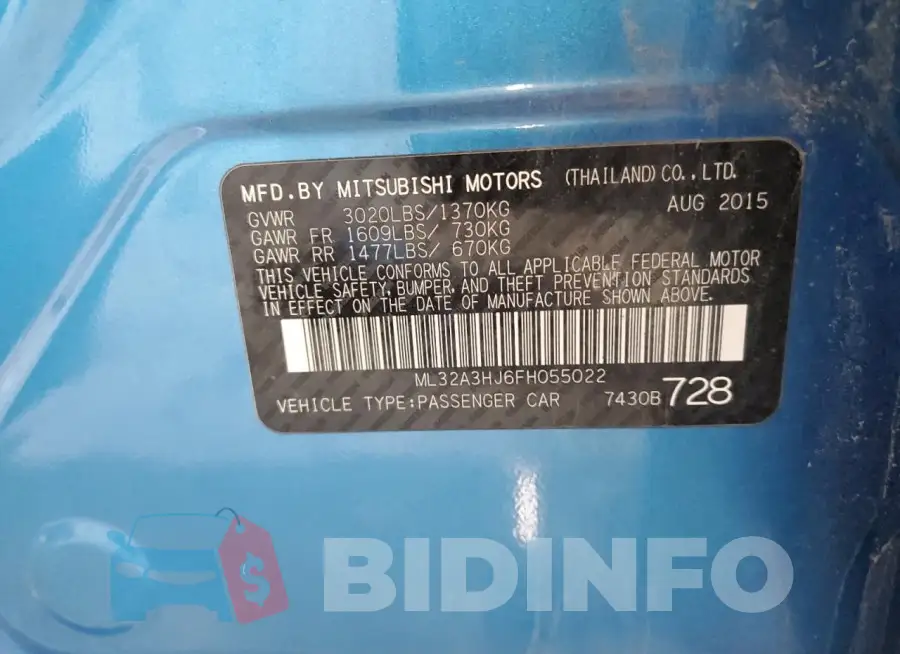 ML32A3HJ6FH055022 Photo# 13