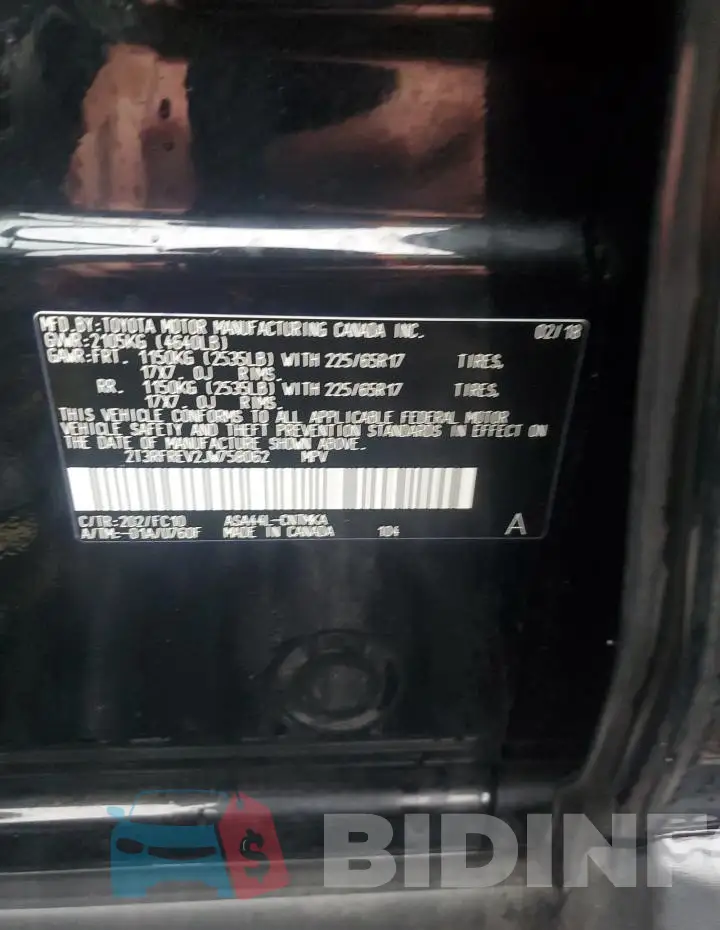 2T3RFREV2JW758062 Photo# 13