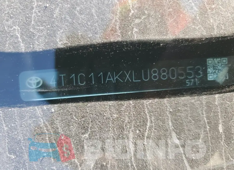 4T1C11AKXLU880553 Photo# 12