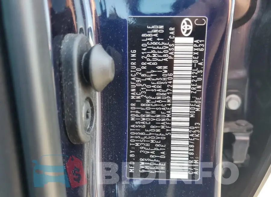 5YFFPMAE4MP172406 Photo# 12