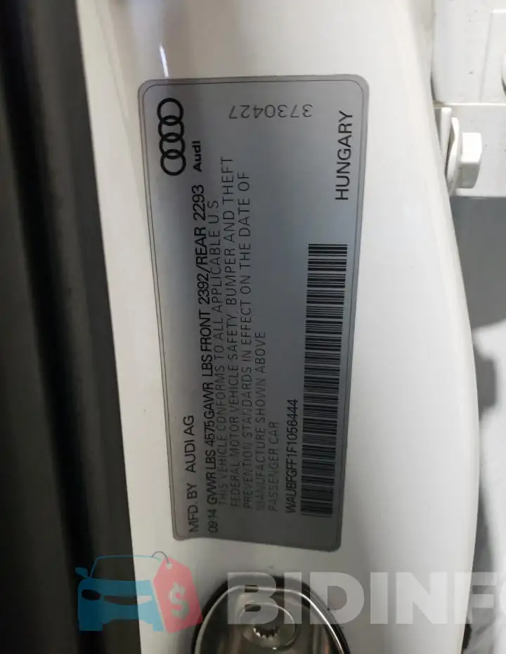 WAUBFGFF1F1056444 Photo# 12