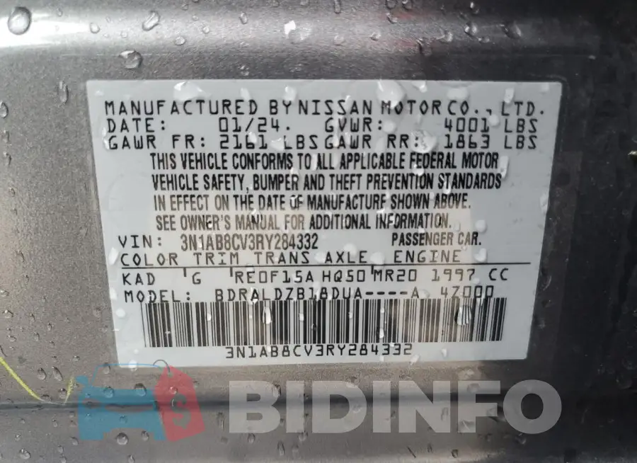 3N1AB8CV3RY284332 Photo# 13