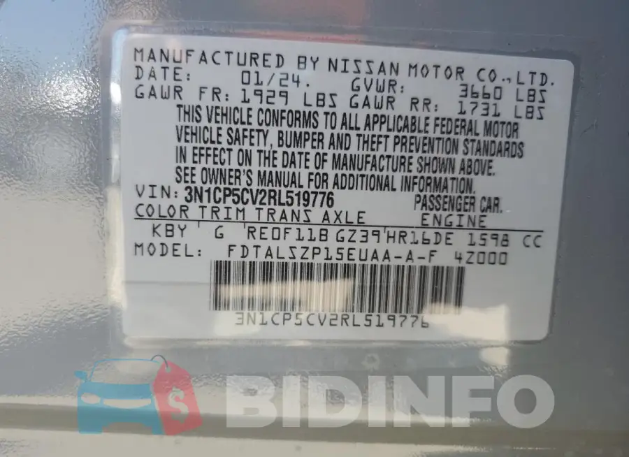3N1CP5CV2RL519776 Photo# 13