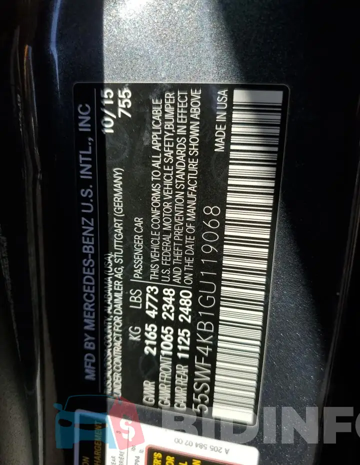 55SWF4KB1GU119068 Photo# 13