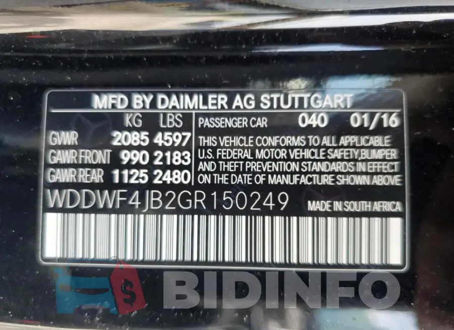 WDDWF4JB2GR150249 Photo# 13