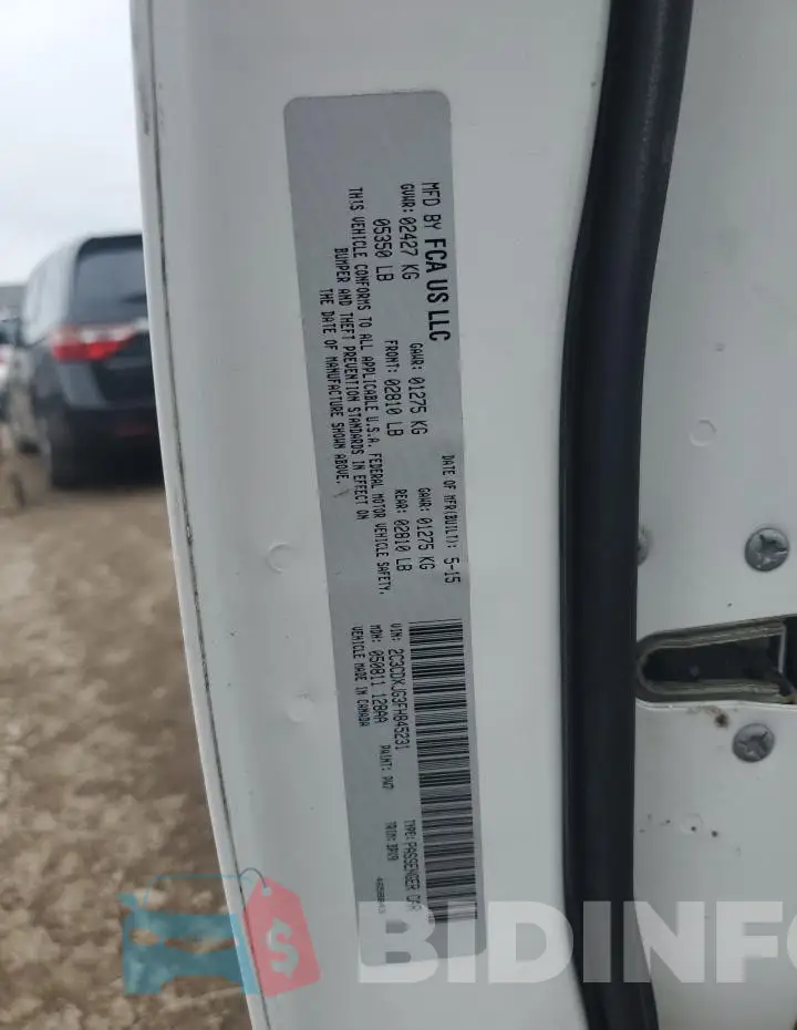 2C3CDXJG3FH845231 Photo# 12