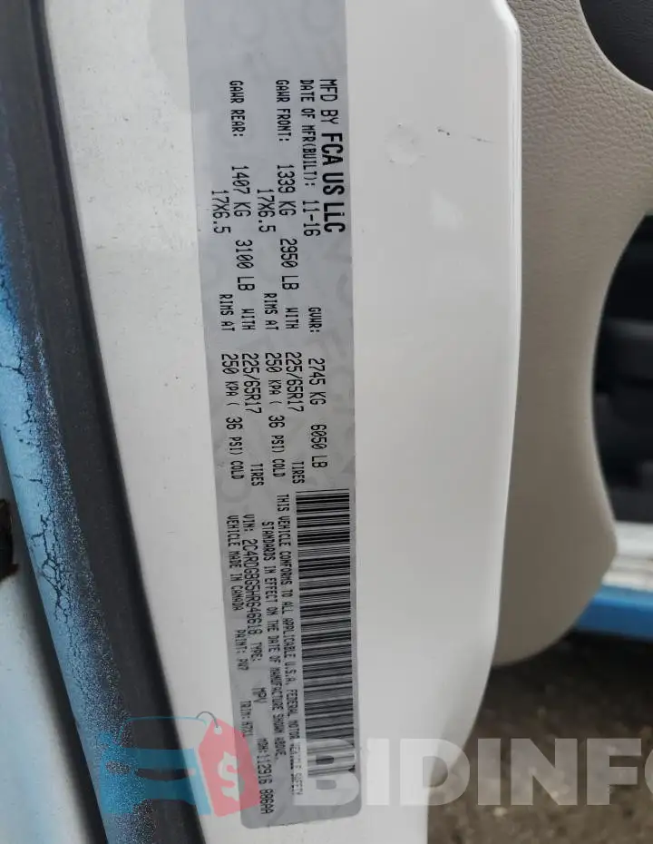 2C4RDGBG5HR646618 Photo# 13