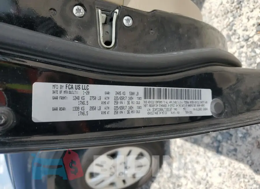 3C4PDCAB4LT183107 Photo# 13