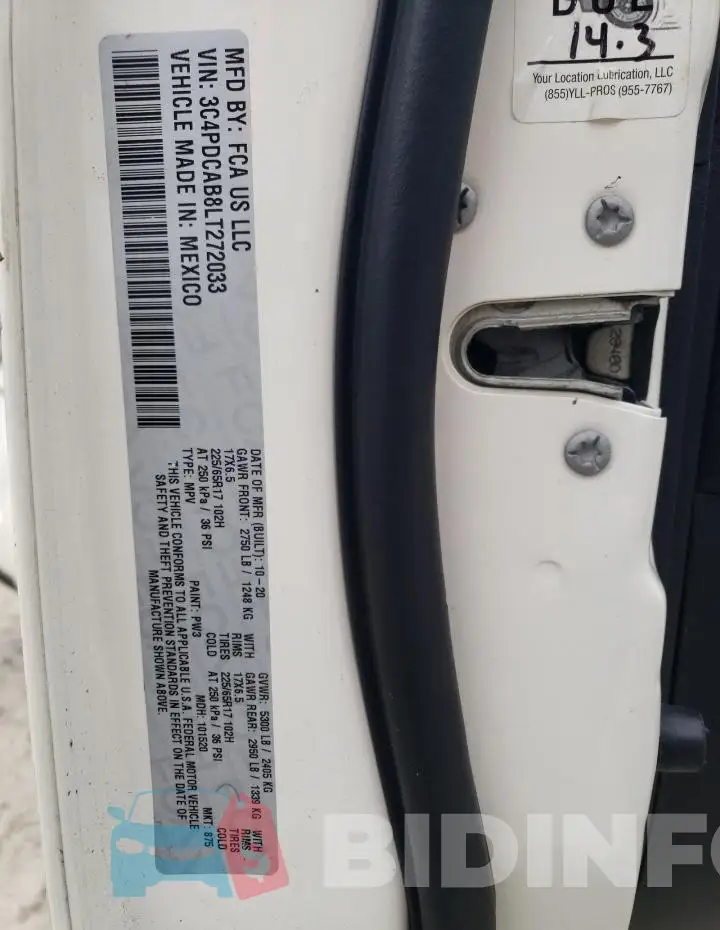 3C4PDCAB8LT272033 Photo# 13