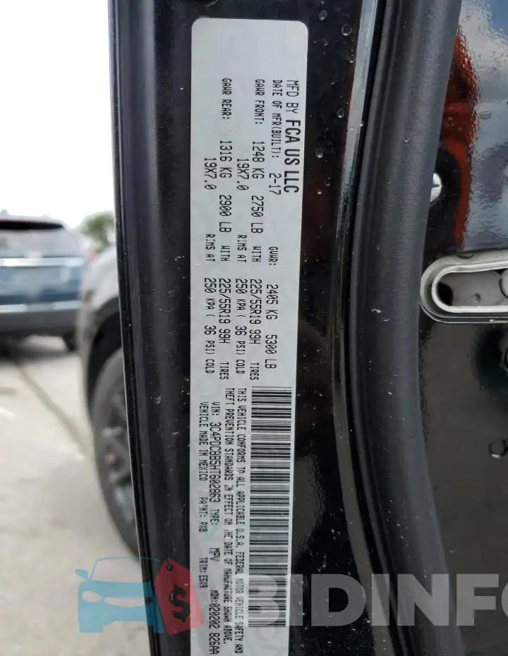 3C4PDCBB5HT602863 Photo# 12