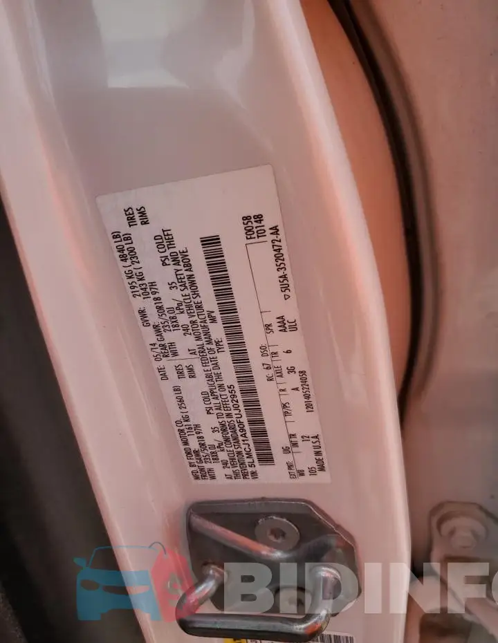 5LMCJ1A90FUJ02955 Photo# 13