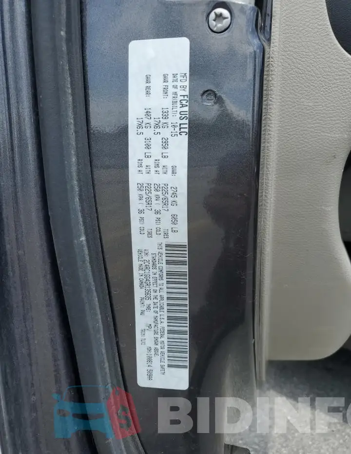2C4RC1GG4GR135635 Photo# 13