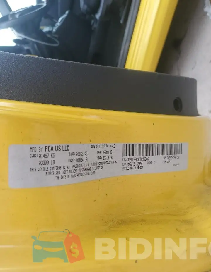3C3CFFBR9FT696206 Photo# 12