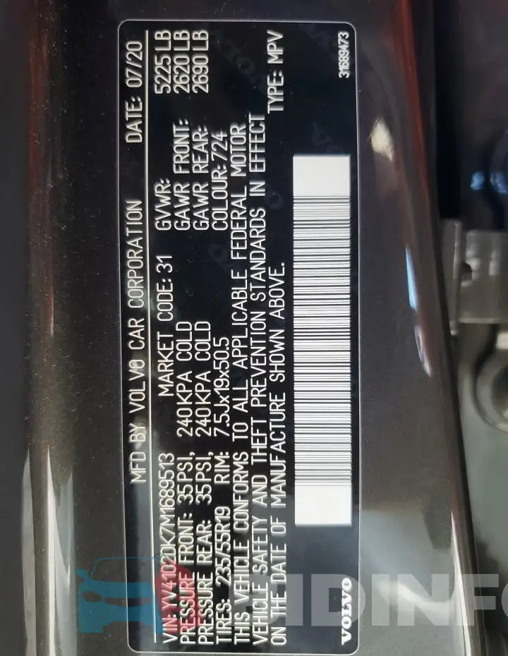 YV4102DK7M1689513 Photo# 13