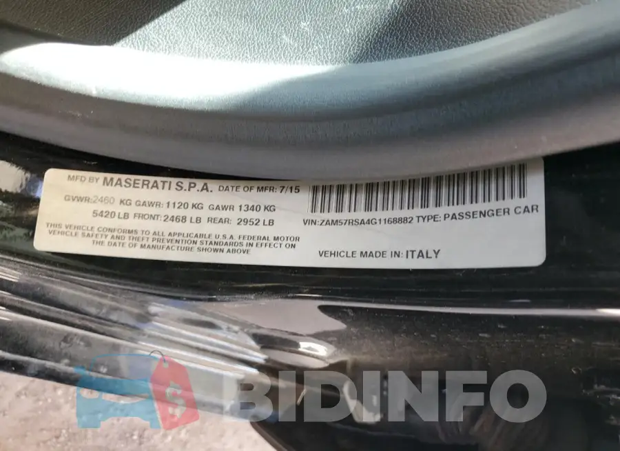 ZAM57RSA4G1168882 Photo# 12