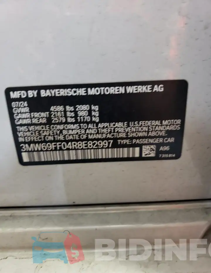 3MW69FF04R8E82997 Photo# 12