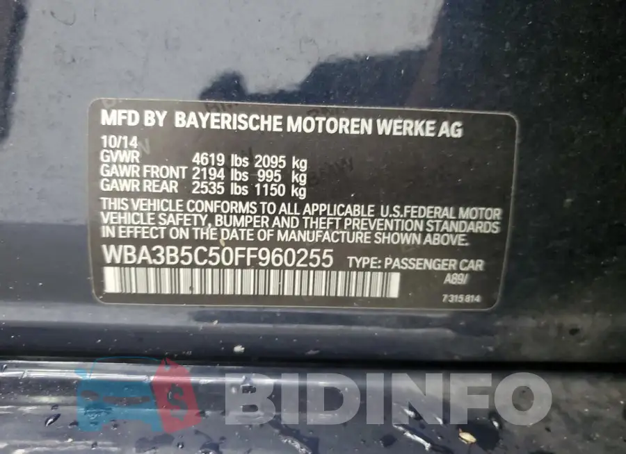 WBA3B5C50FF960255 Photo# 13