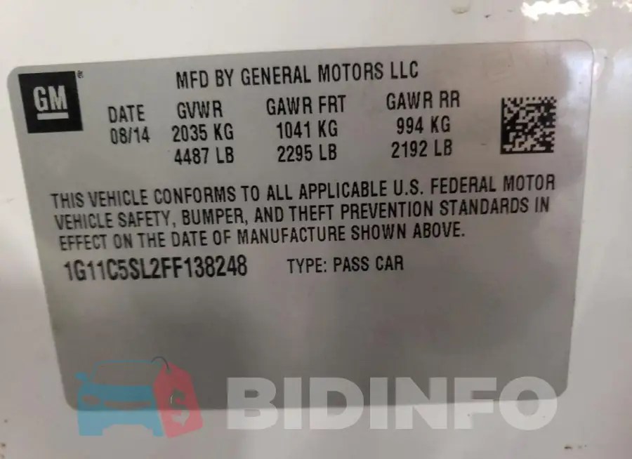 1G11C5SL2FF138248 Photo# 12