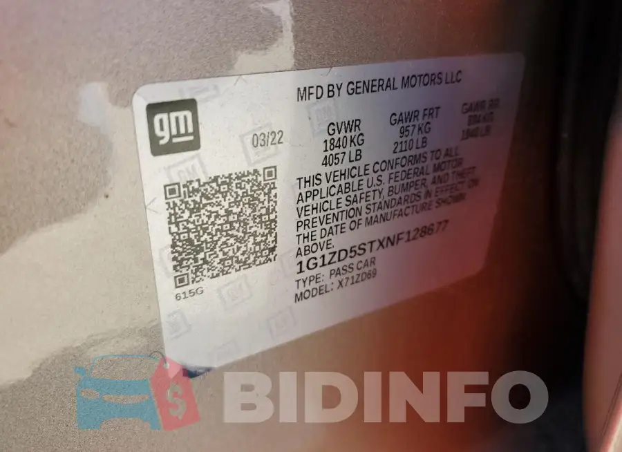 1G1ZD5STXNF128677 Photo# 12