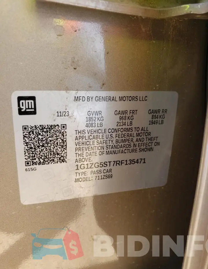 1G1ZG5ST7RF135471 Photo# 12