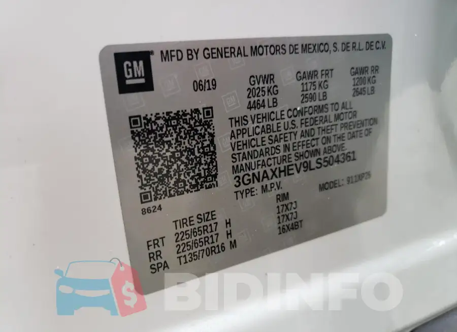 3GNAXHEV9LS504361 Photo# 13