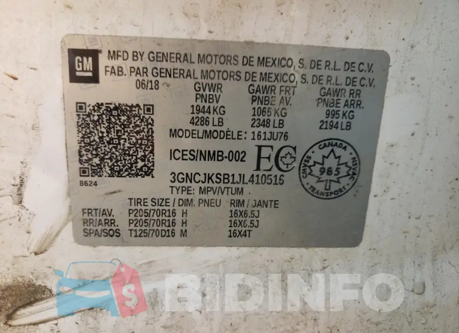 3GNCJKSB1JL410516 Photo# 13