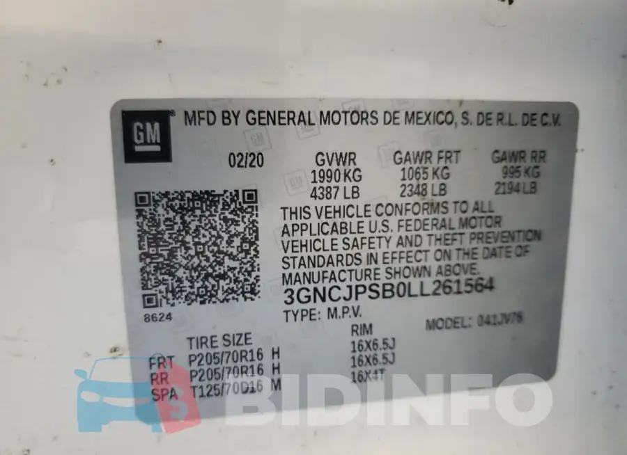 3GNCJPSB0LL261564 Photo# 13