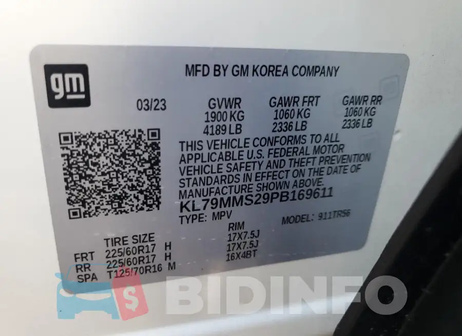 KL79MMS29PB169611 Photo# 14