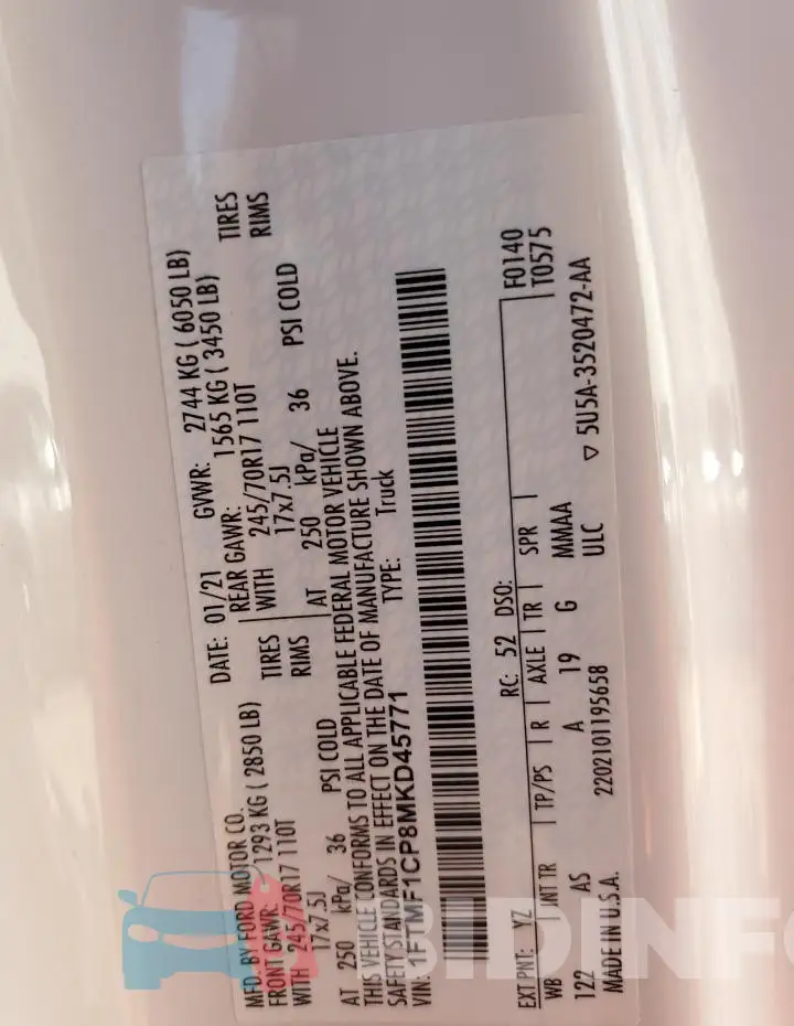 1FTMF1CP8MKD45771 Photo# 12