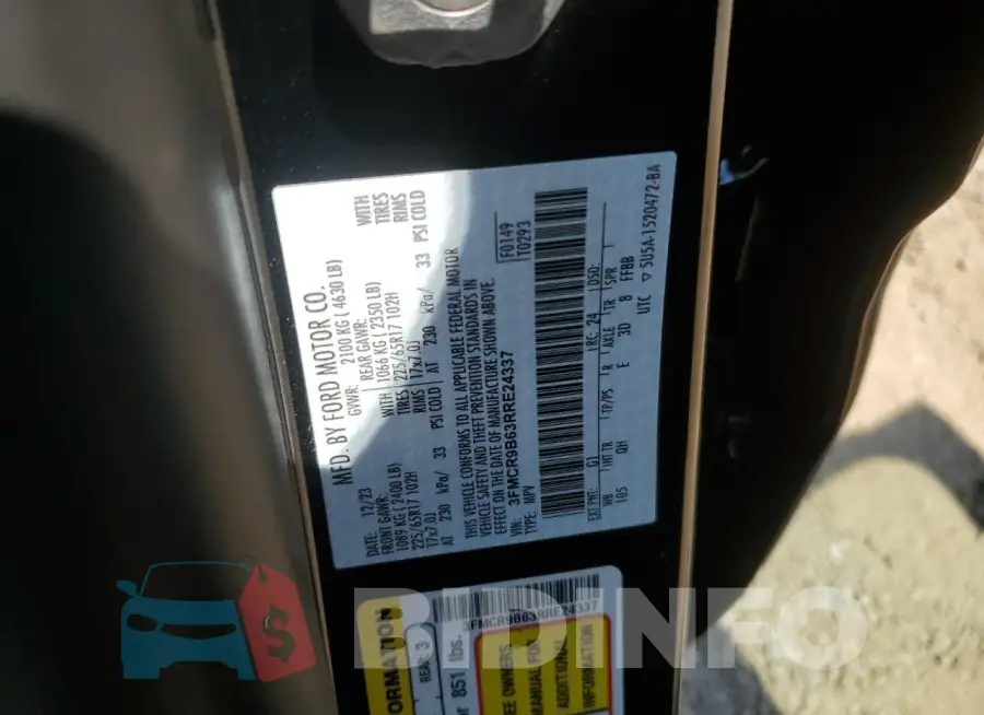 3FMCR9B63RRE24337 Photo# 13
