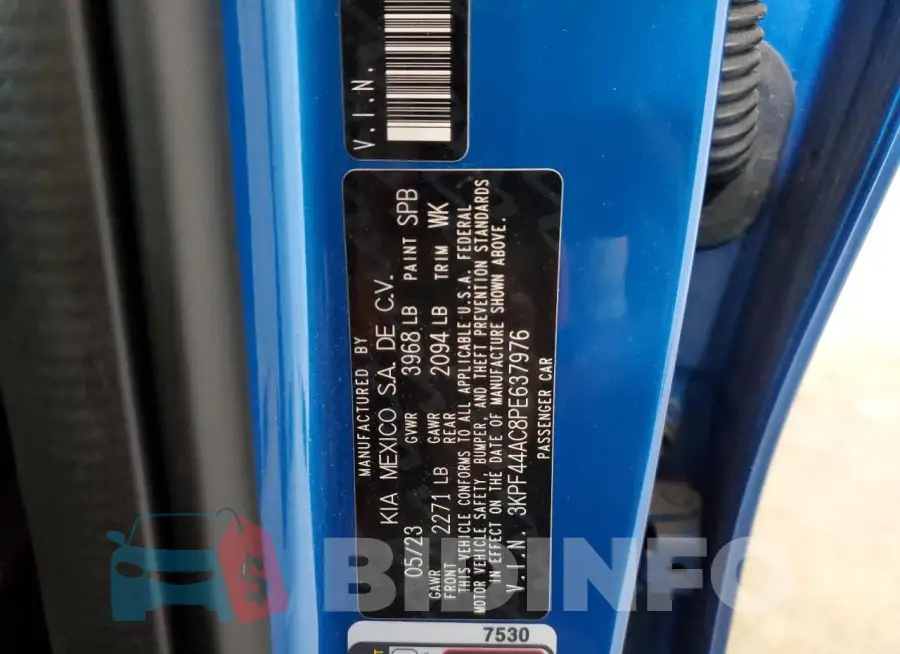 3KPF44AC8PE637976 Photo# 12