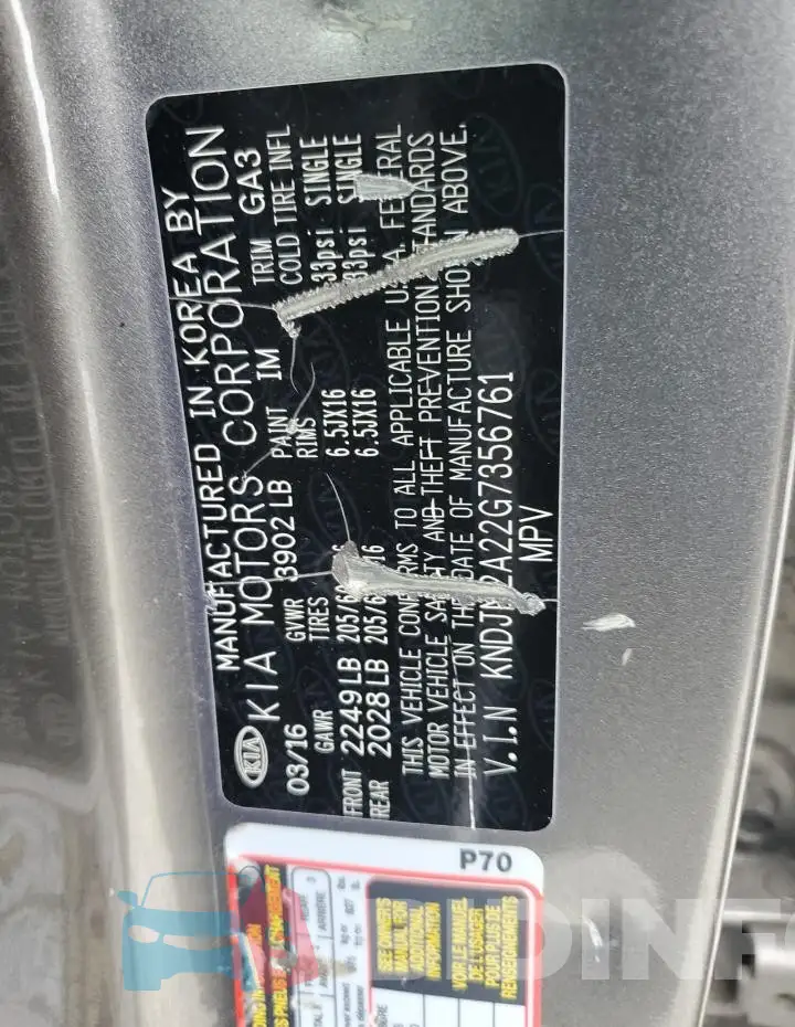 KNDJN2A22G7356761 Photo# 12