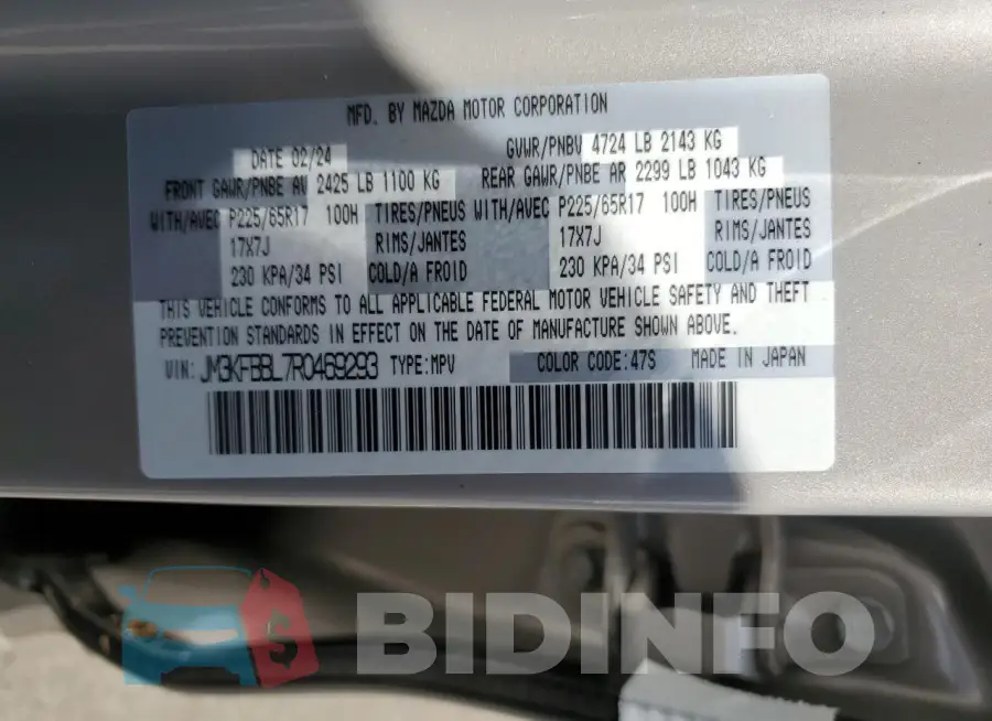 JM3KFBBL7R0469293 Photo# 13