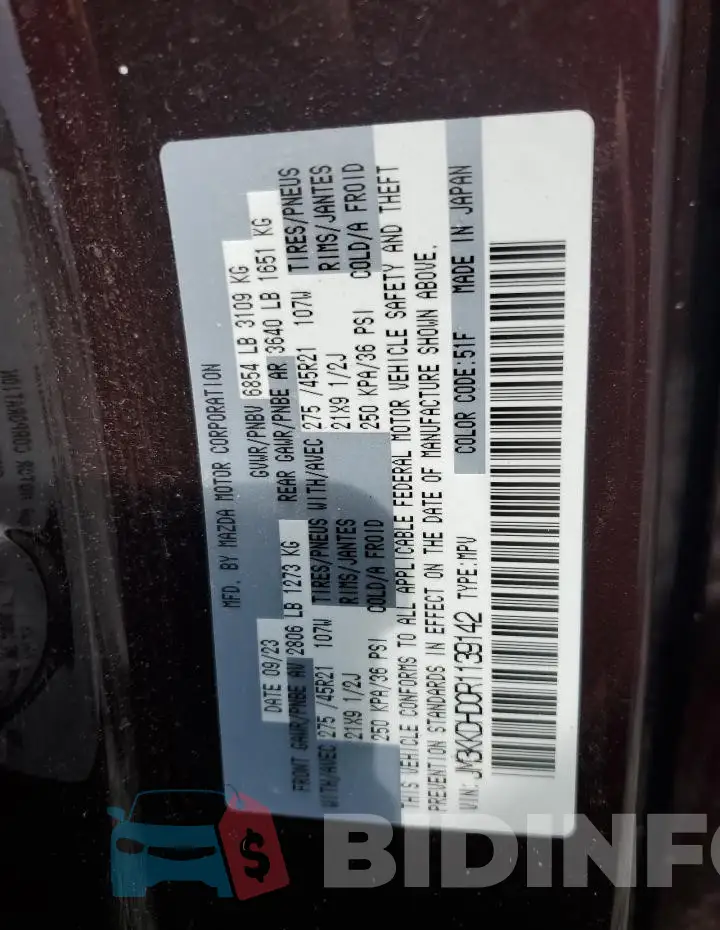 JM3KKDHD0R1139142 Photo# 12