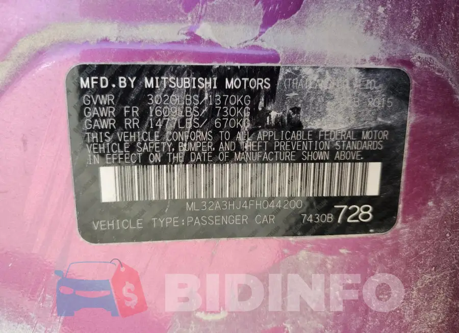 ML32A3HJ4FH044200 Photo# 12