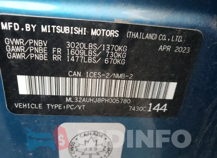 ML32AUHJ8PH005780 Photo# 13