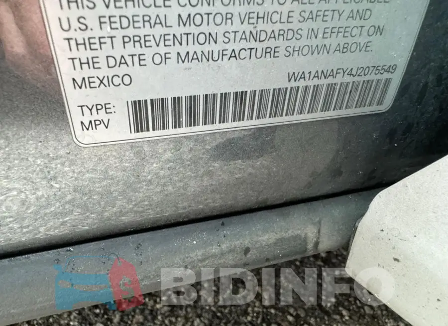 WA1ANAFY4J2075549 Photo# 10
