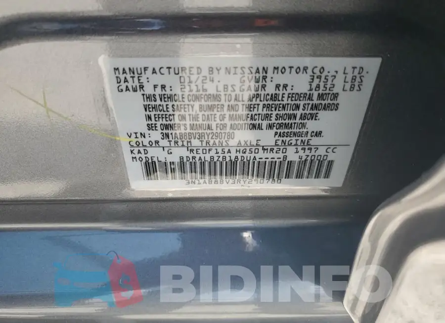 3N1AB8BV3RY290780 Photo# 12