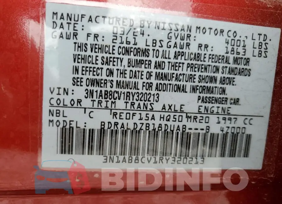 3N1AB8CV1RY320213 Photo# 12
