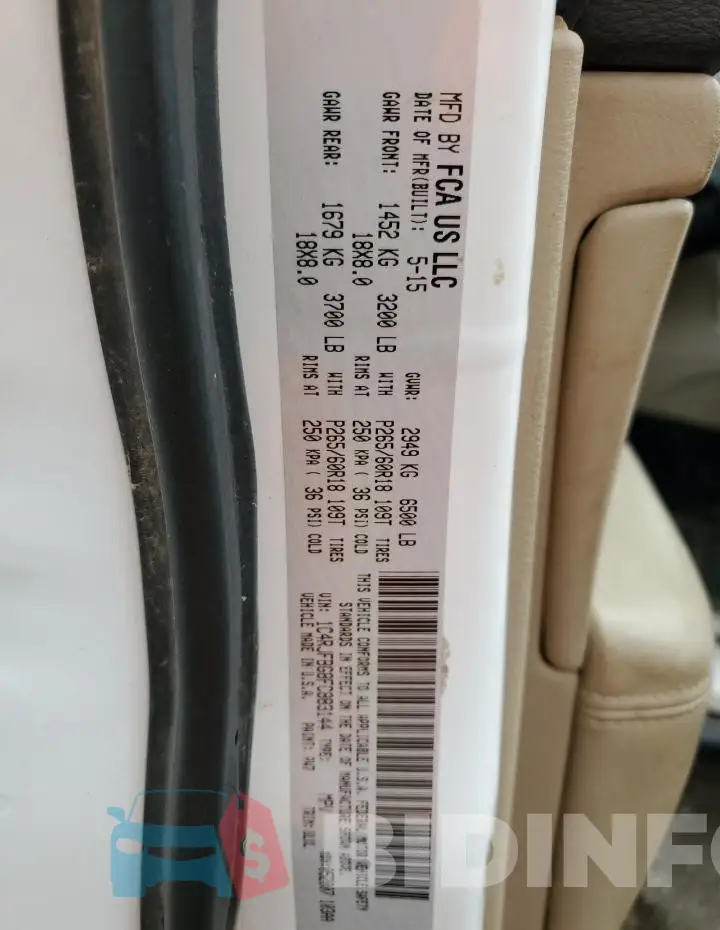 1C4RJFBG8FC883144 Photo# 13