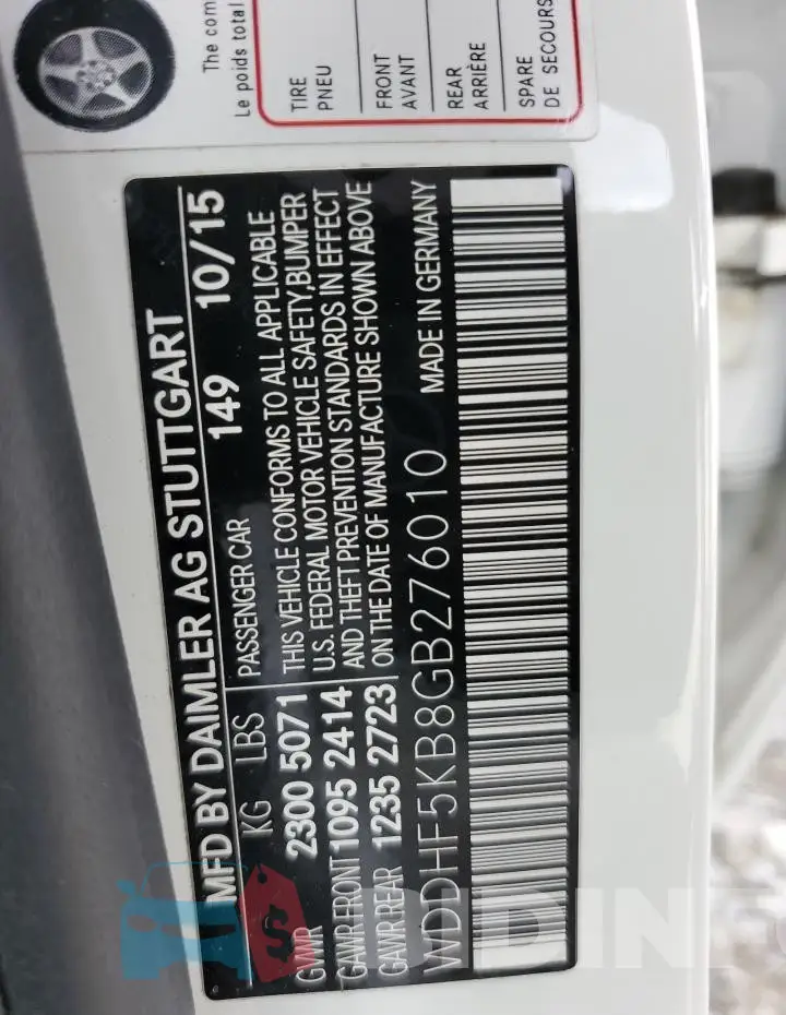WDDHF5KB8GB276010 Photo# 12