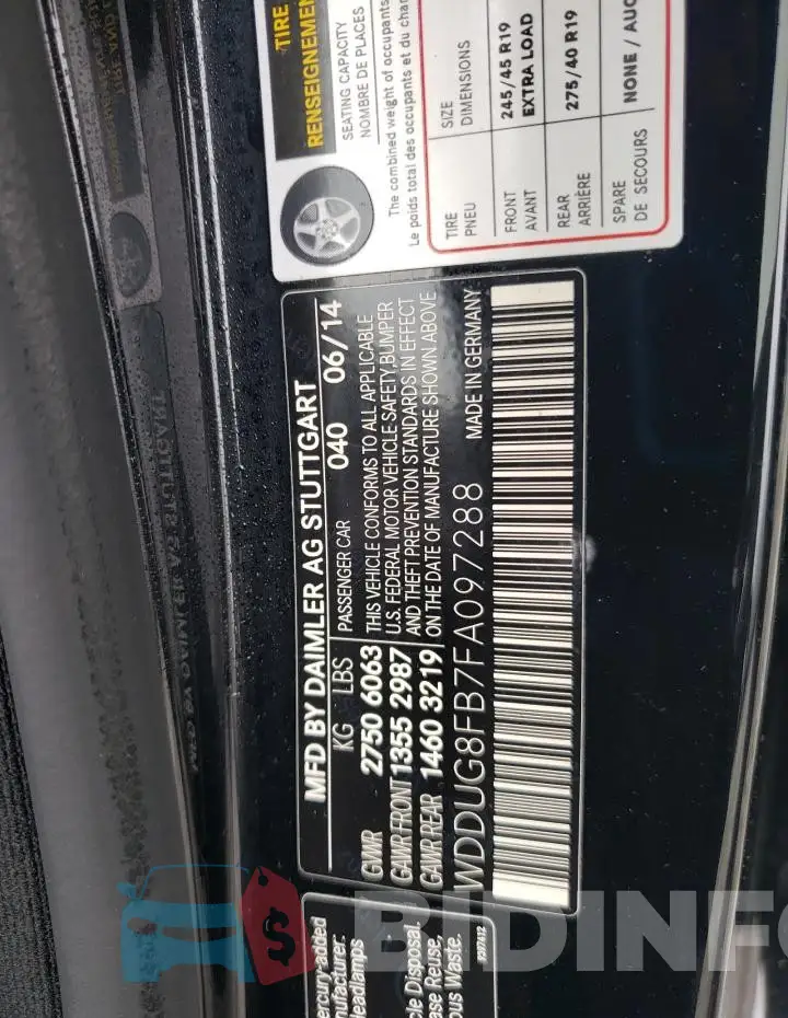 WDDUG8FB7FA097288 Photo# 12