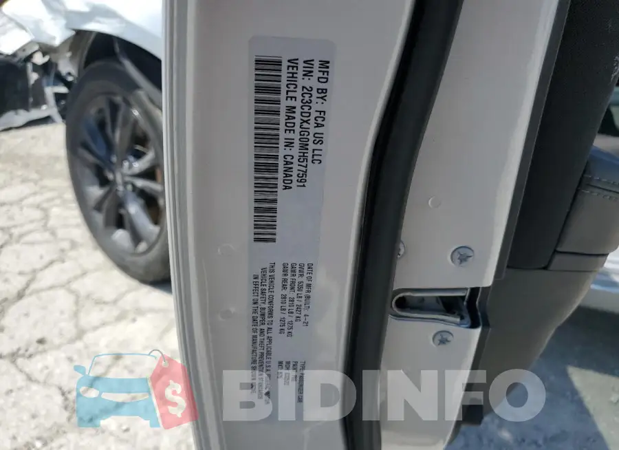 2C3CDXJG0MH577591 Photo# 13
