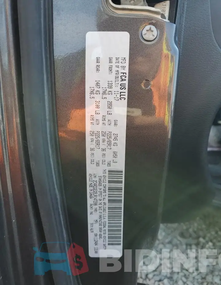 2C4RDGEG9JR147208 Photo# 13