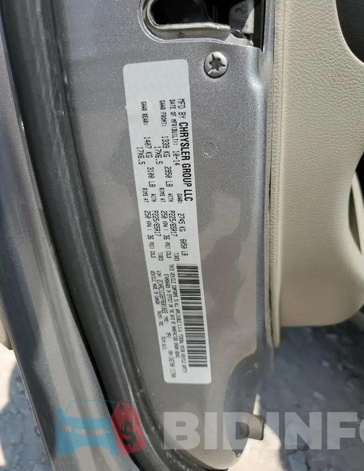 2C4RC1CG6FR601022 Photo# 14