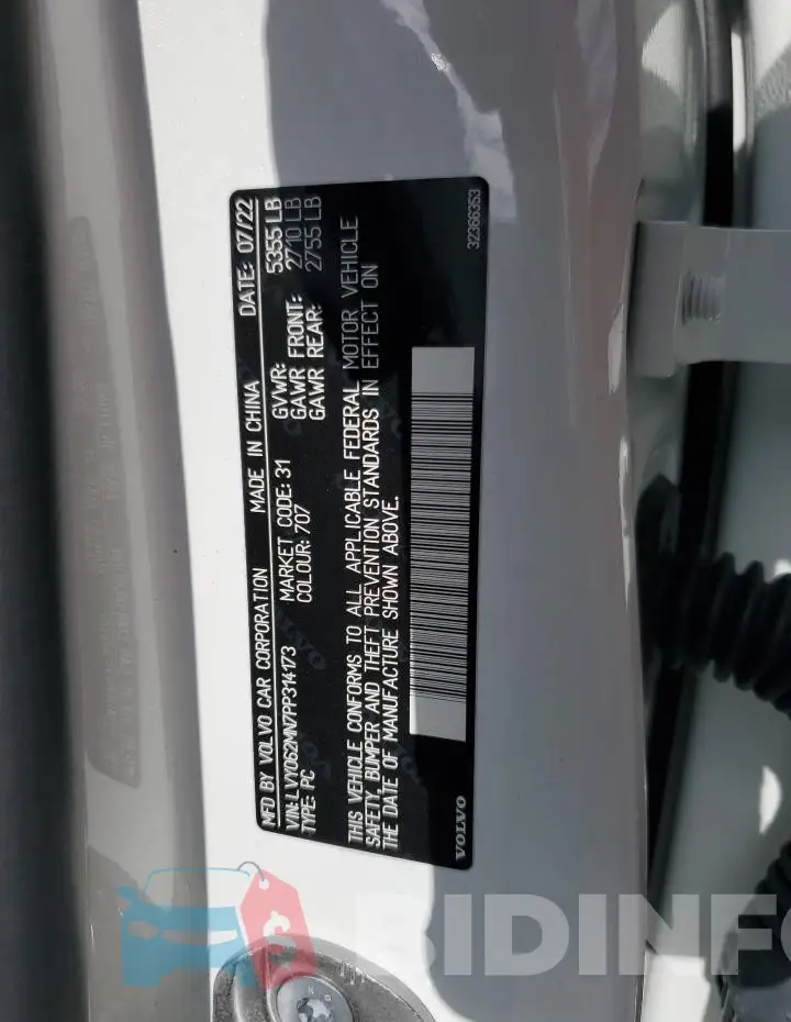 LVY062MN7PP314173 Photo# 12