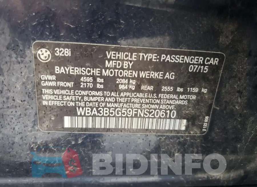WBA3B5G59FNS20610 Photo# 12