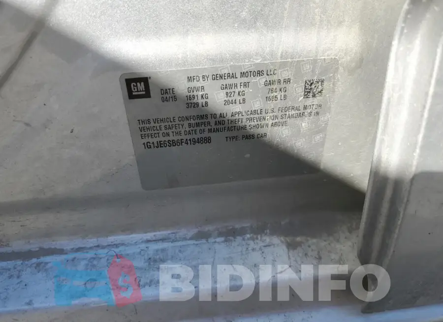 1G1JE6SB6F4194888 Photo# 13