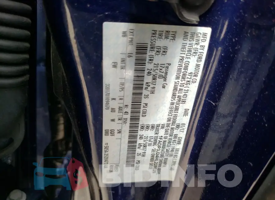 1FADP3J24HL228629 Photo# 13