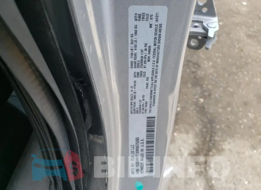 1C6SRFFTXMN675065 Photo# 12